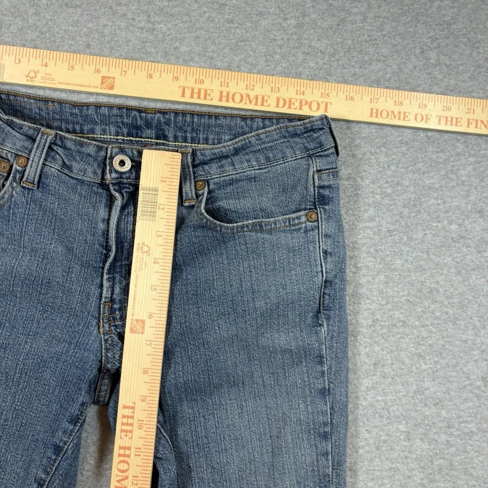 Vintage Polo Jeans Co Ralph Lauren Low Rise Bootcut Denim Jeans Womens 8x32 Y2K